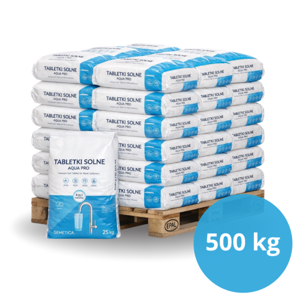 Tabletki Solne Aqua Pro 25 kg do uzdatniania wody Qemetica (CIECH) Aqua pro 500 kg (25 kg x 20)